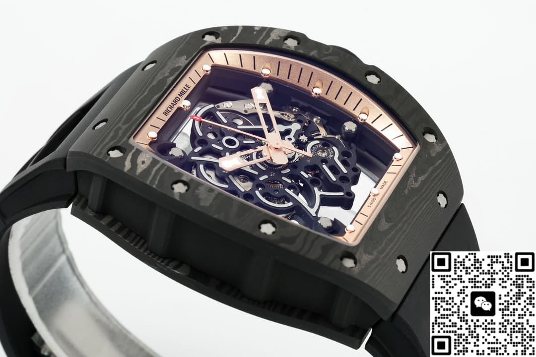Richard Miller RM055 NTPT ZF Factory Black Strap