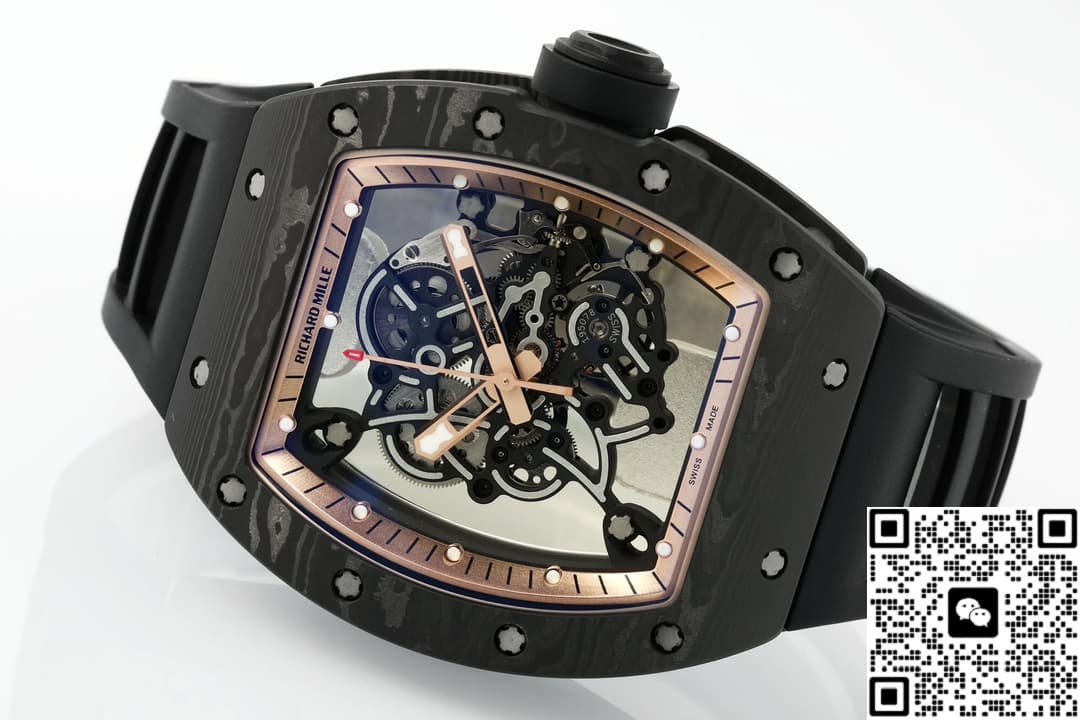 Richard Miller RM055 NTPT ZF Factory Black Strap