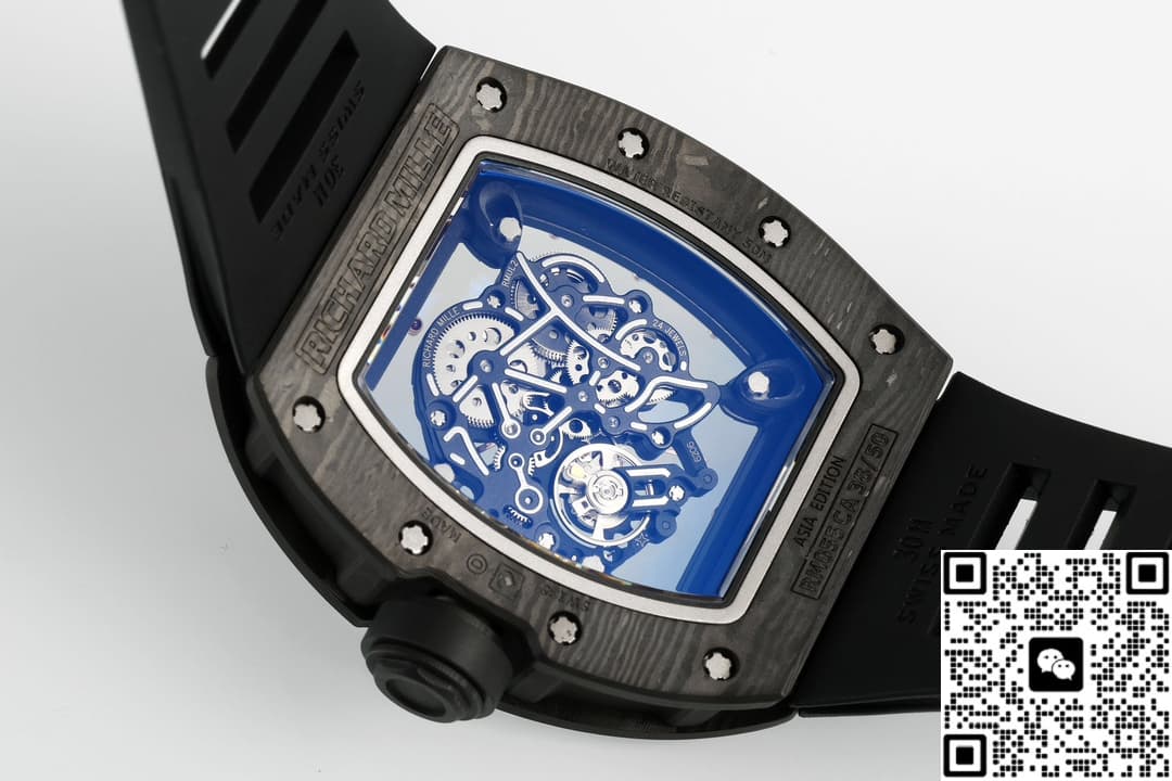 Richard Miller RM055 NTPT ZF Factory Black Strap