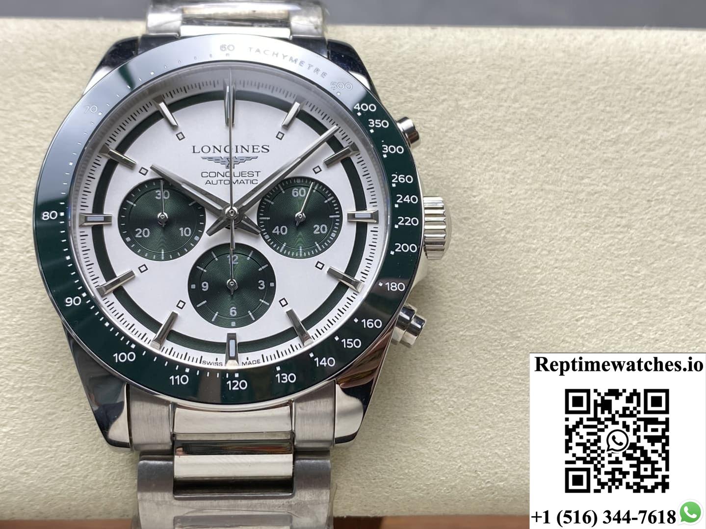 Longines Sports L3.835.4.02.6 Silver Dial-Rep Time Watches