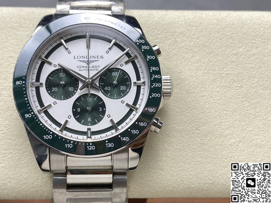Longines Sports L3.835.4.02.6 Silver Dial