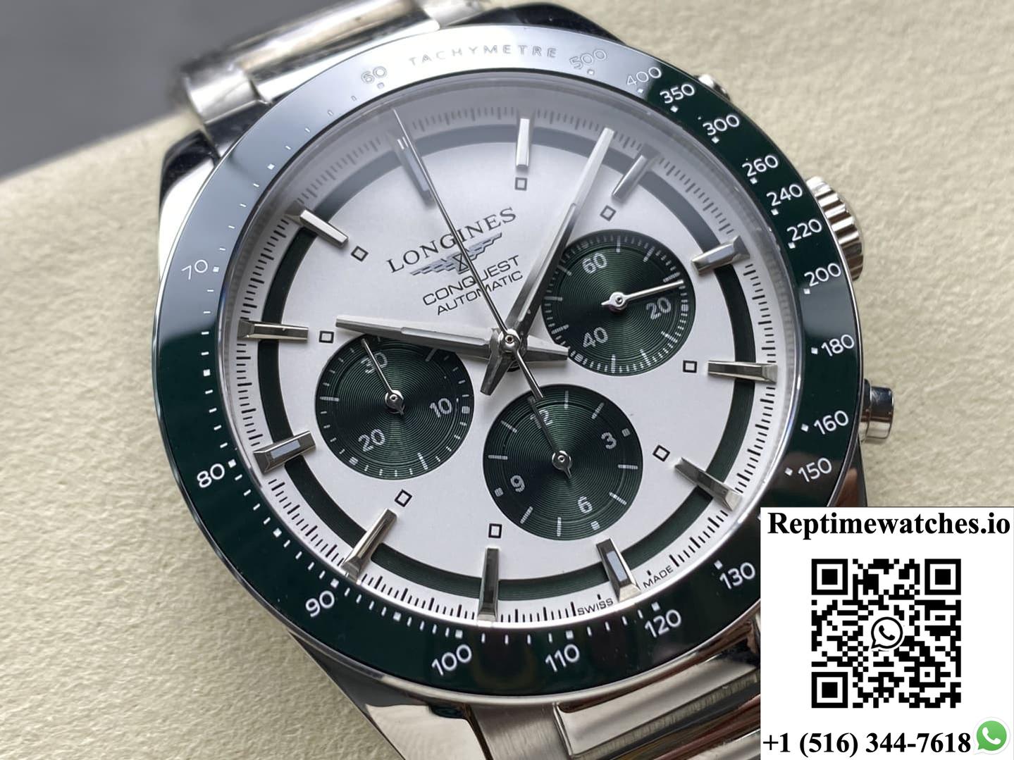 Longines Sports L3.835.4.02.6 Silver Dial-Rep Time Watches