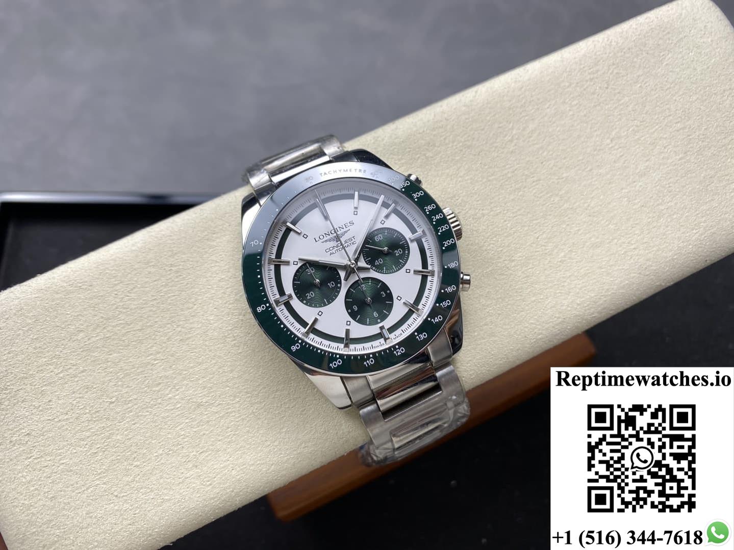Longines Sports L3.835.4.02.6 Silver Dial-Rep Time Watches