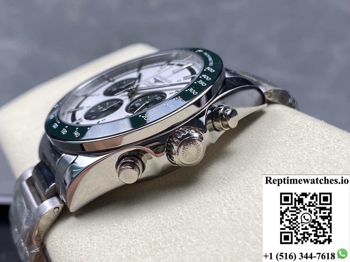 Longines Sports L3.835.4.02.6 Silver Dial-Rep Time Watches