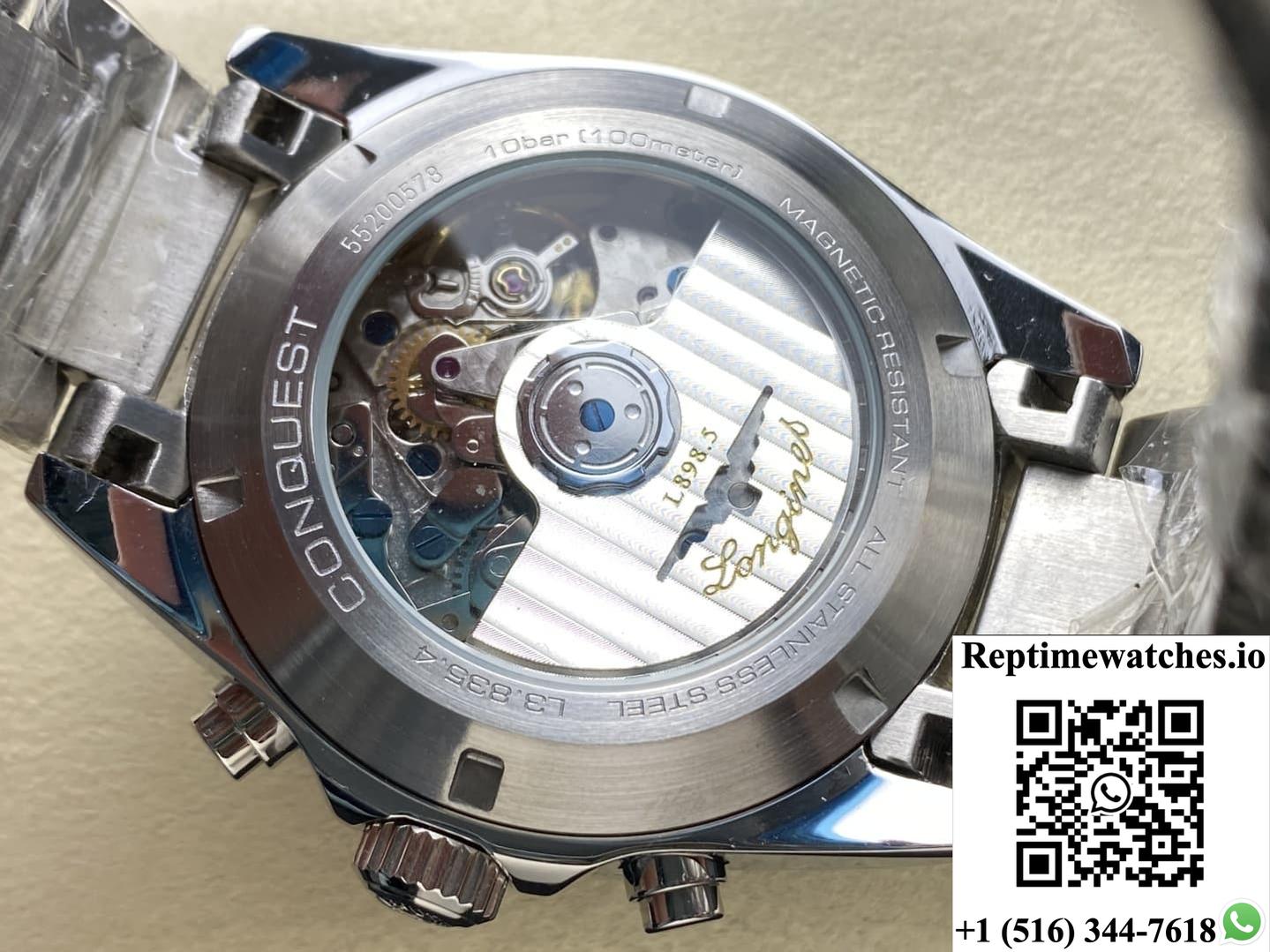 Longines Sports L3.835.4.02.6 Silver Dial-Rep Time Watches