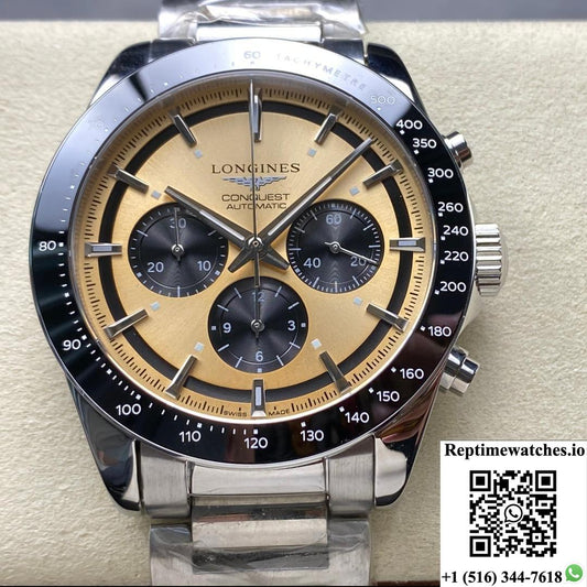 Longines Sports L3.835.4.32.6 Brown Dial-Rep Time Watches