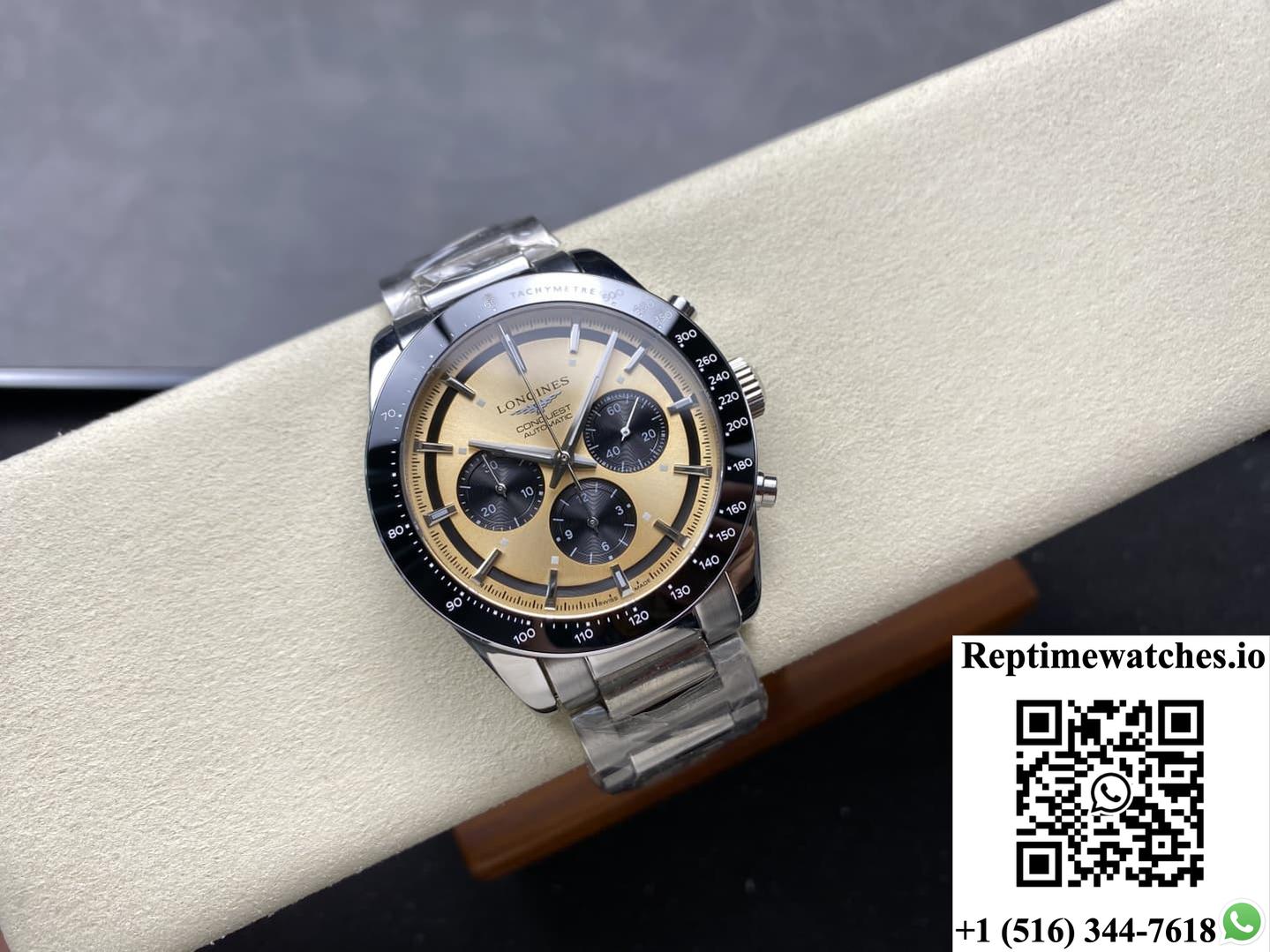 Longines Sports L3.835.4.32.6 Brown Dial-Rep Time Watches