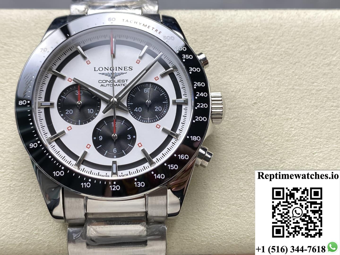 Longines Sports L3.835.4.72.6 Panda Watch Face-Rep Time Watches
