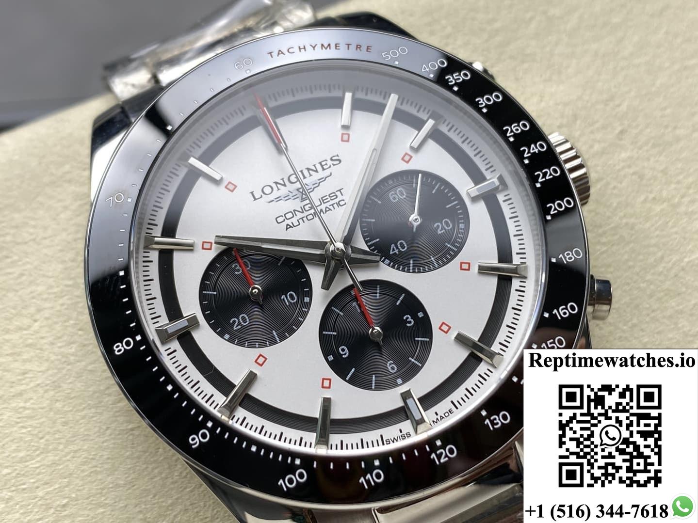Longines Sports L3.835.4.72.6 Panda Watch Face-Rep Time Watches
