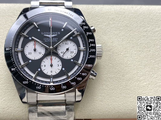 Longines Sports L3.835.4.52.6 Panda Ceramic Bezel