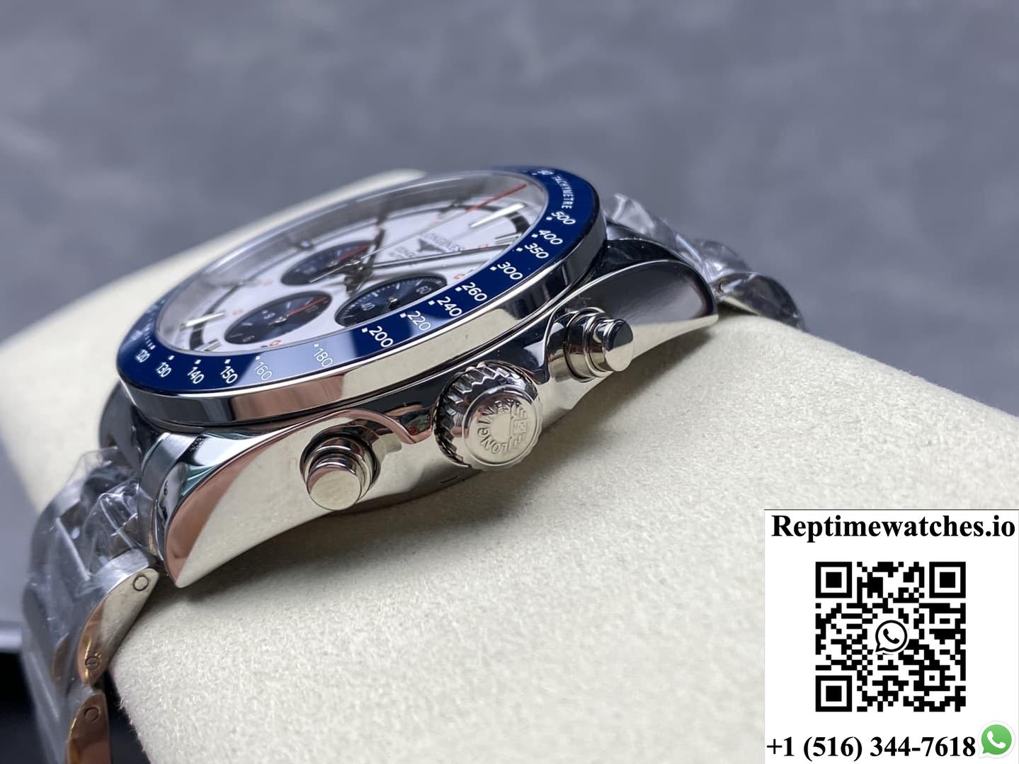 Longines Sports L3.835.4.98.6 Blue Bezel-Rep Time Watches