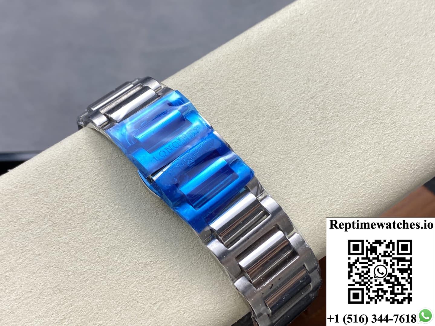 Longines Sports L3.835.4.98.6 Blue Bezel-Rep Time Watches