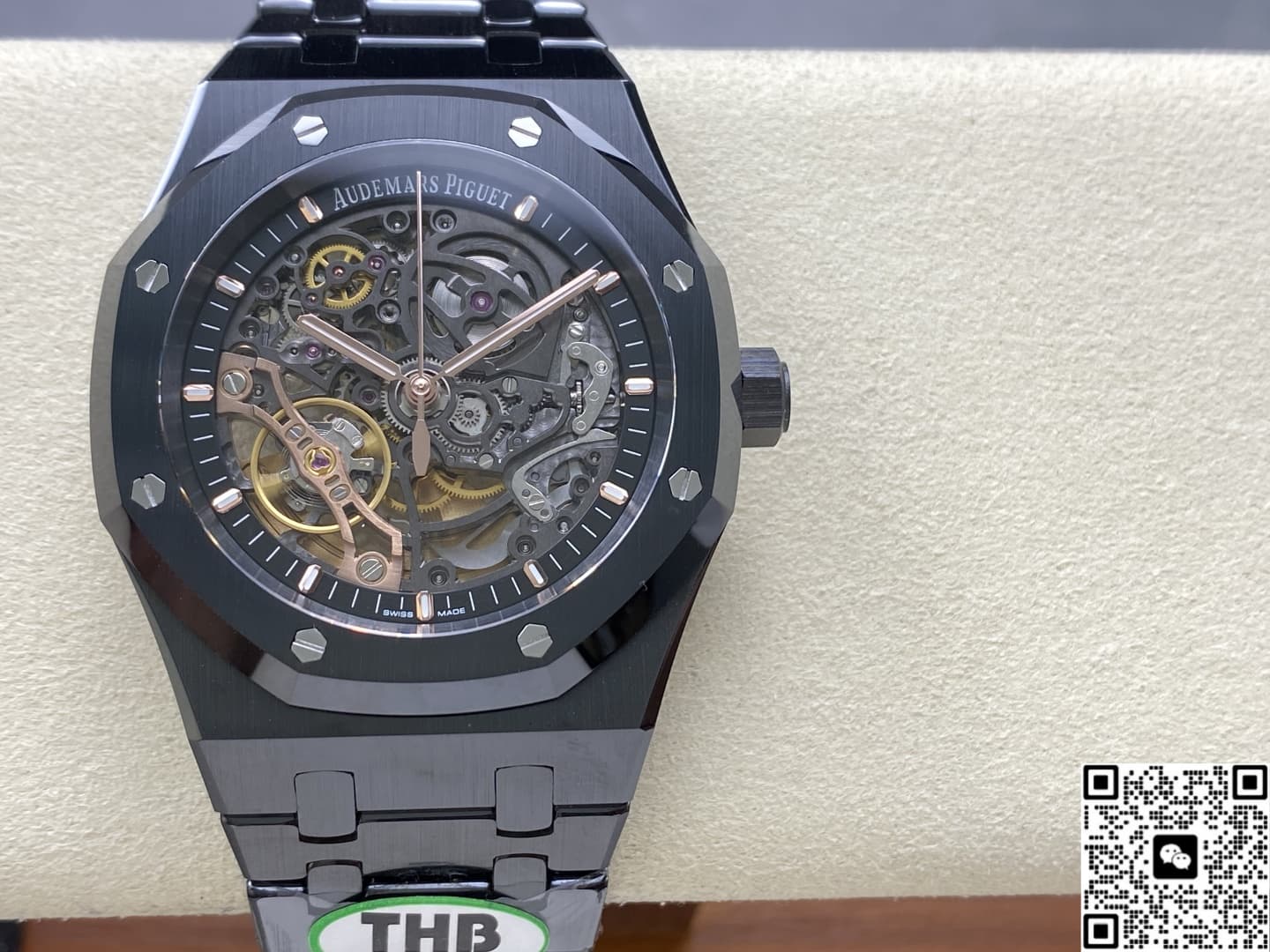 Audemars Piguet Royal Oak 15416CE.OO.1225CE.01 THB Factory Black Strap