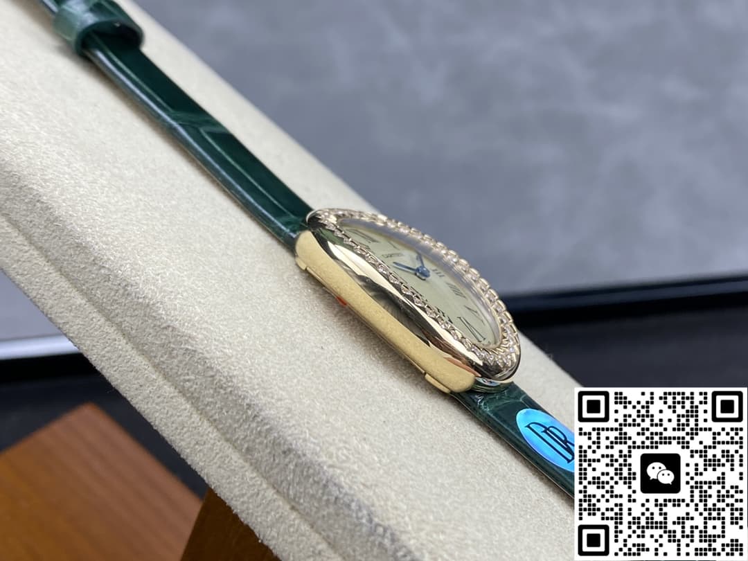 Cartier Bathtub Series WJBA0038 DR Factory Green Strap