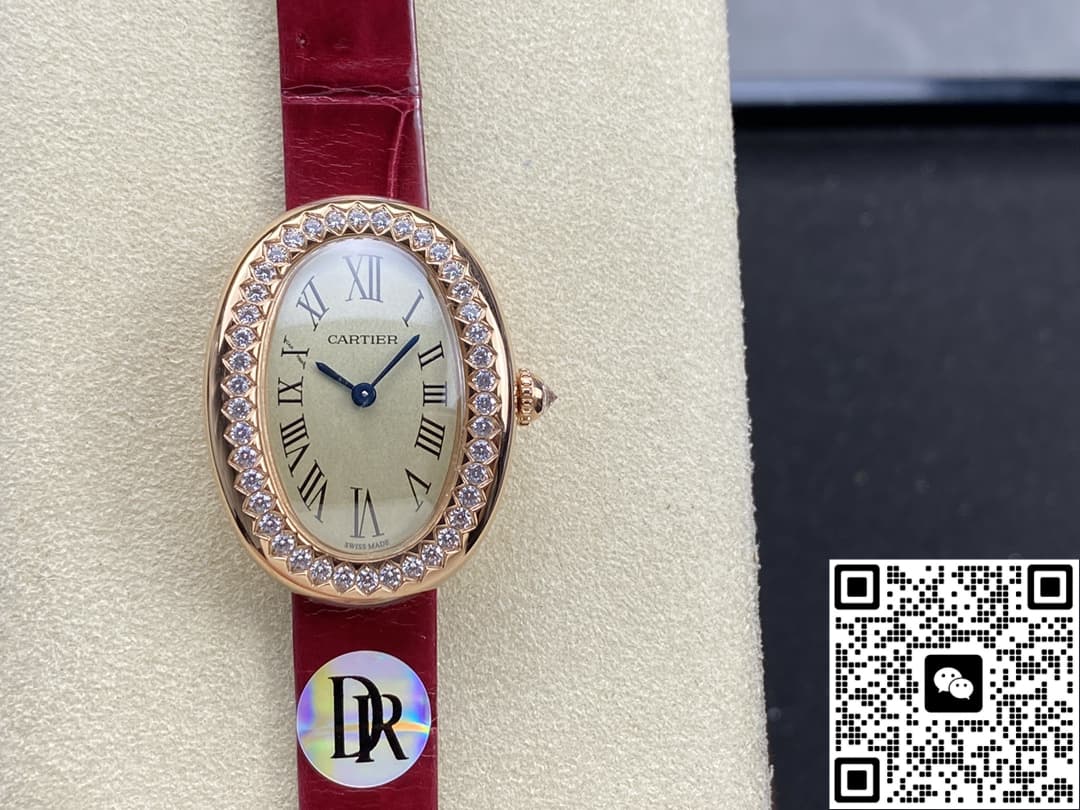 Cartier Bathtub Series WJBA0031 DR Factory Red Strap
