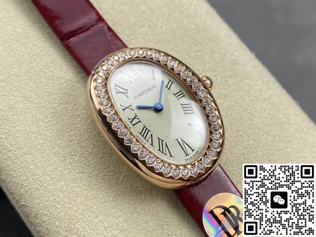 Cartier Bathtub Series WJBA0031 DR Factory Red Strap