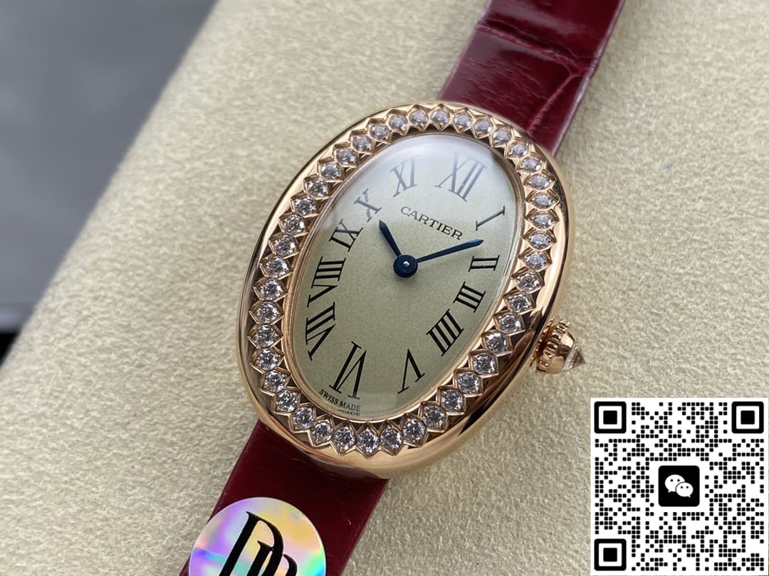 Cartier Bathtub Series WJBA0031 DR Factory Red Strap