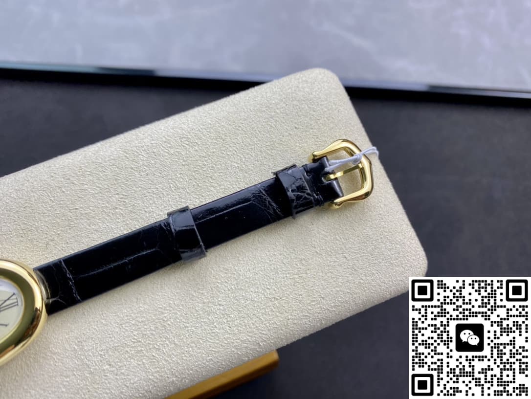 Cartier Bathtub Series WGBA0022 DR Factory Black Strap