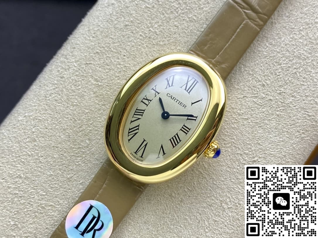 Cartier Bathtub Series WGBA0007 DR Factory Taupe Strap