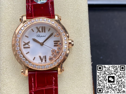 Chopard Happy Diamonds 277473-5009 YF Factory 18k Rose Gold