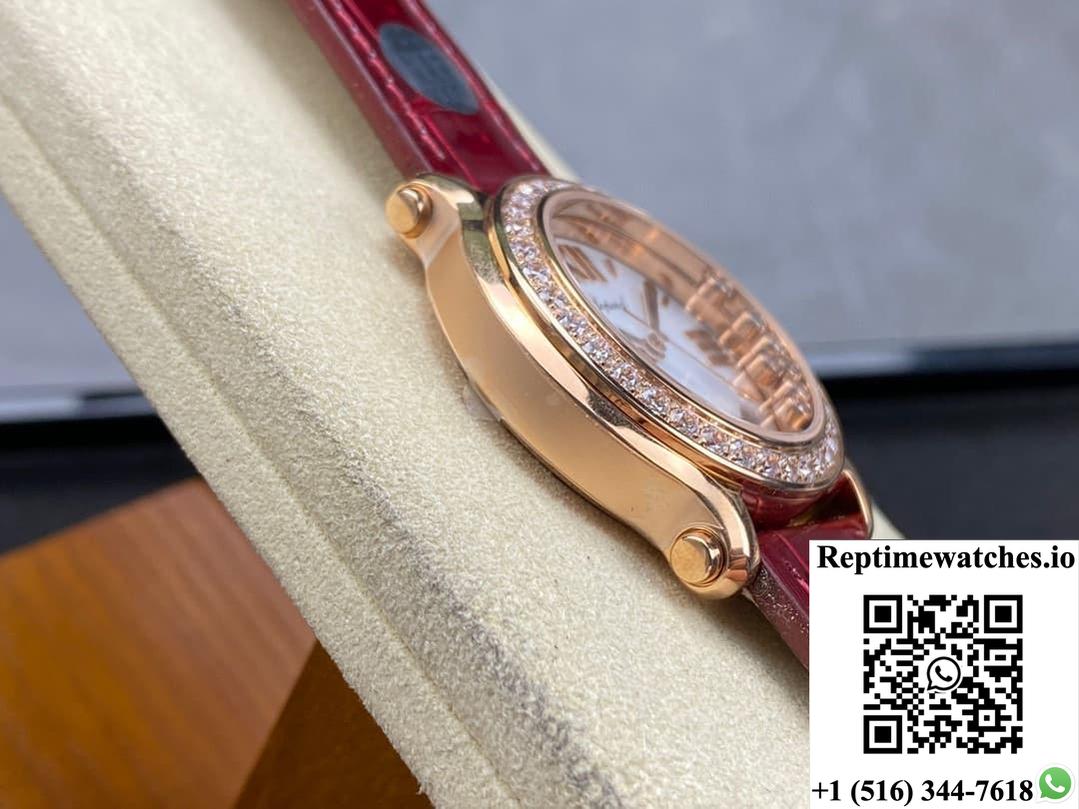 Chopard Happy Diamonds 277473-5009 Yf Factory 18K Rose Gold-Rep Time Watches