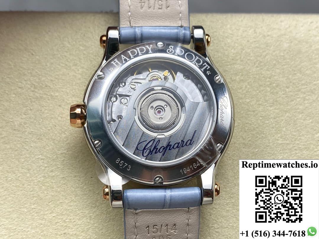 Chopard Happy Sport 278608-6013 Yf Factory Light Blue Dial-Rep Time Watches