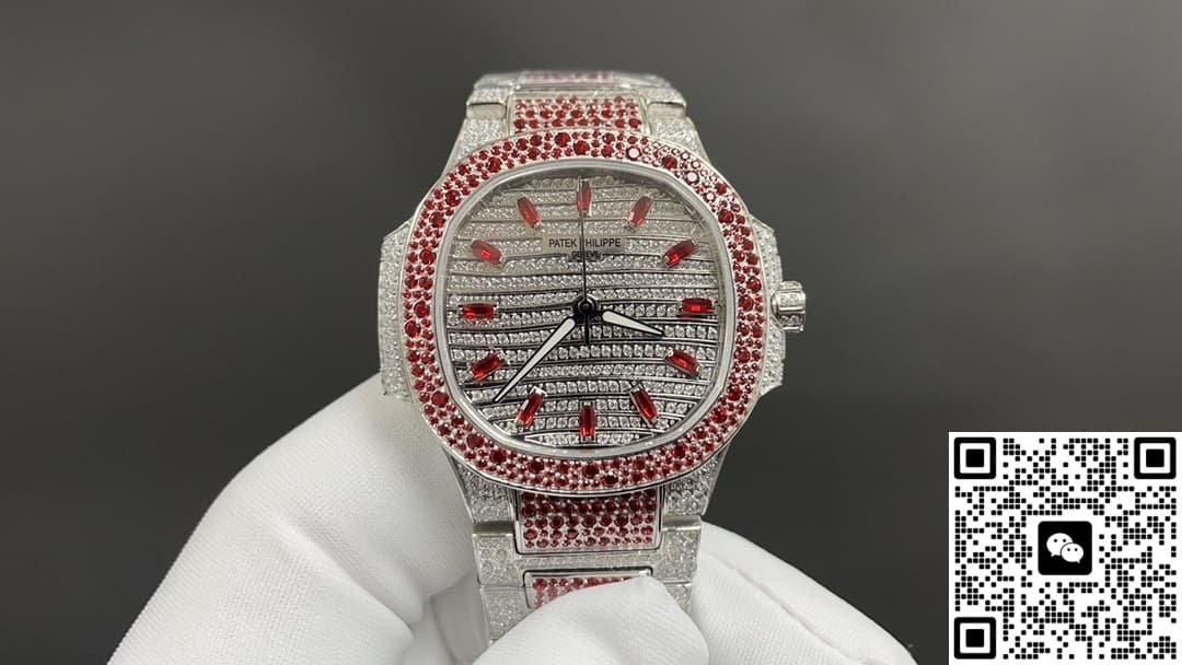 Patek Philippe Nautilus 7118/1452G-001 GR Factory Full Diamond Dial