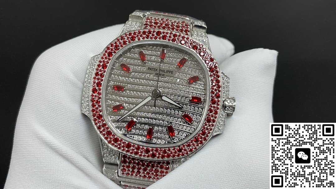 Patek Philippe Nautilus 7118/1452G-001 GR Factory Full Diamond Dial