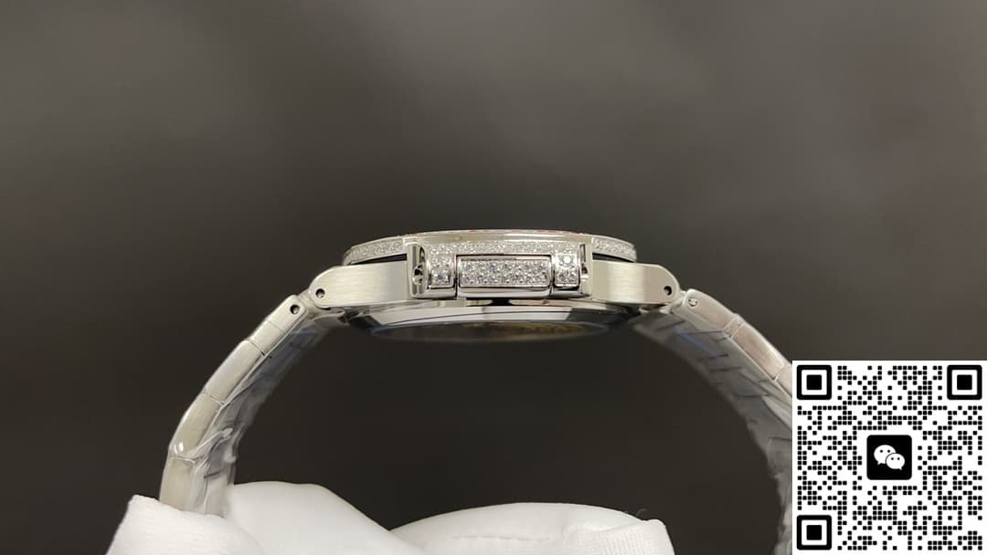 Patek Philippe Nautilus 7118/1452G-001 GR Factory Full Diamond Dial
