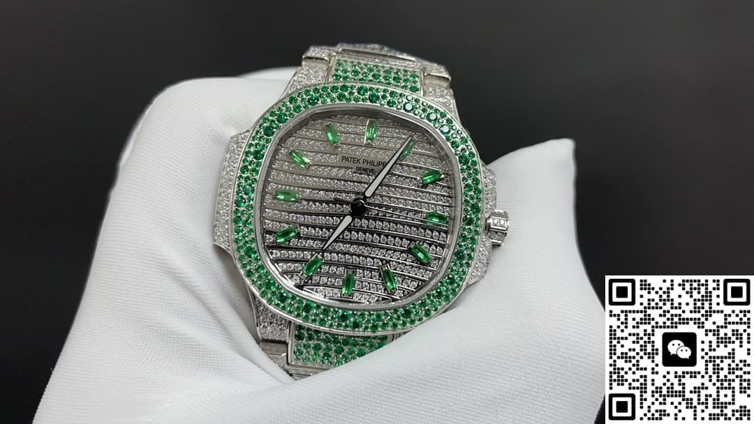 Patek Philippe Nautilus 7118/1453G-001 GR Factory 18k White Gold