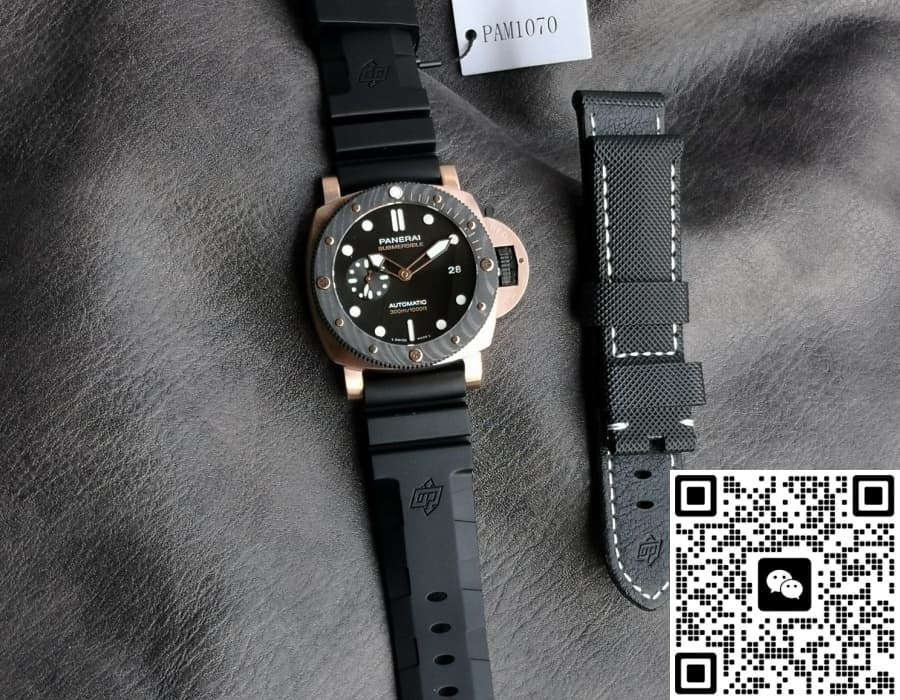 Panerai Submersible PAM02164 VS Factory Black Dial