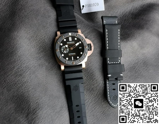Panerai Submersible PAM02164 VS Factory Black Dial