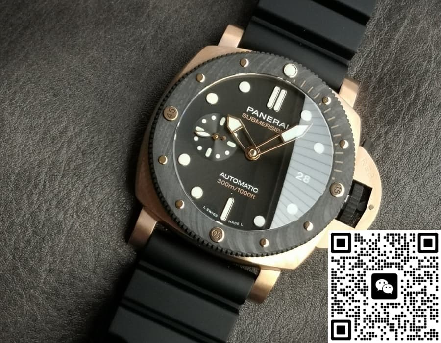 Panerai Submersible PAM02164 VS Factory Black Dial