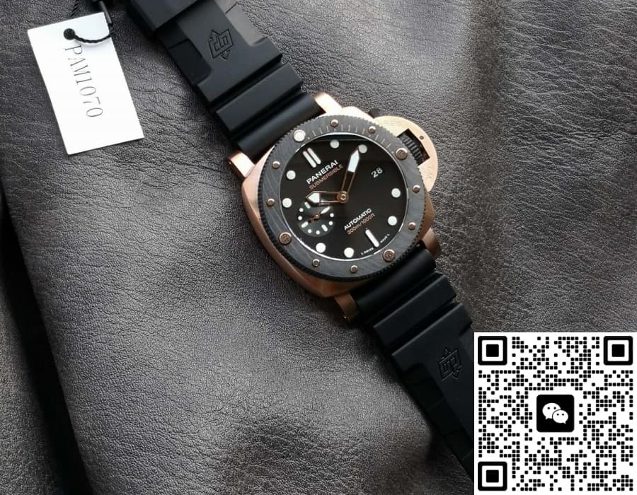 Panerai Submersible PAM02164 VS Factory Black Dial