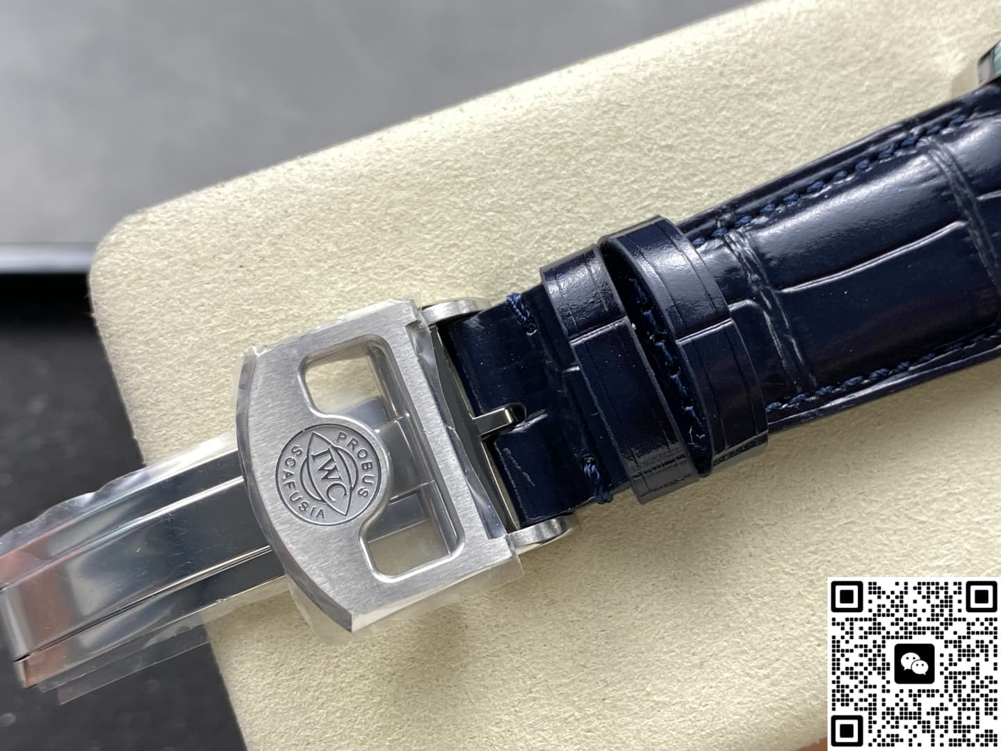 IWC Portugieser IW501702 APS Factory Blue Strap