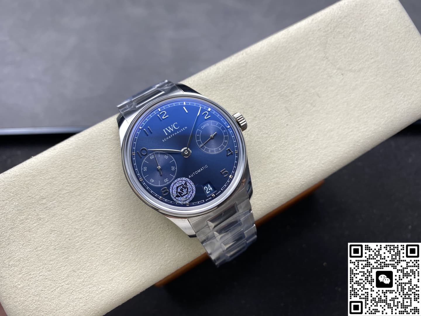 IWC Portugieser IW501704 APS Factory Silver Strap