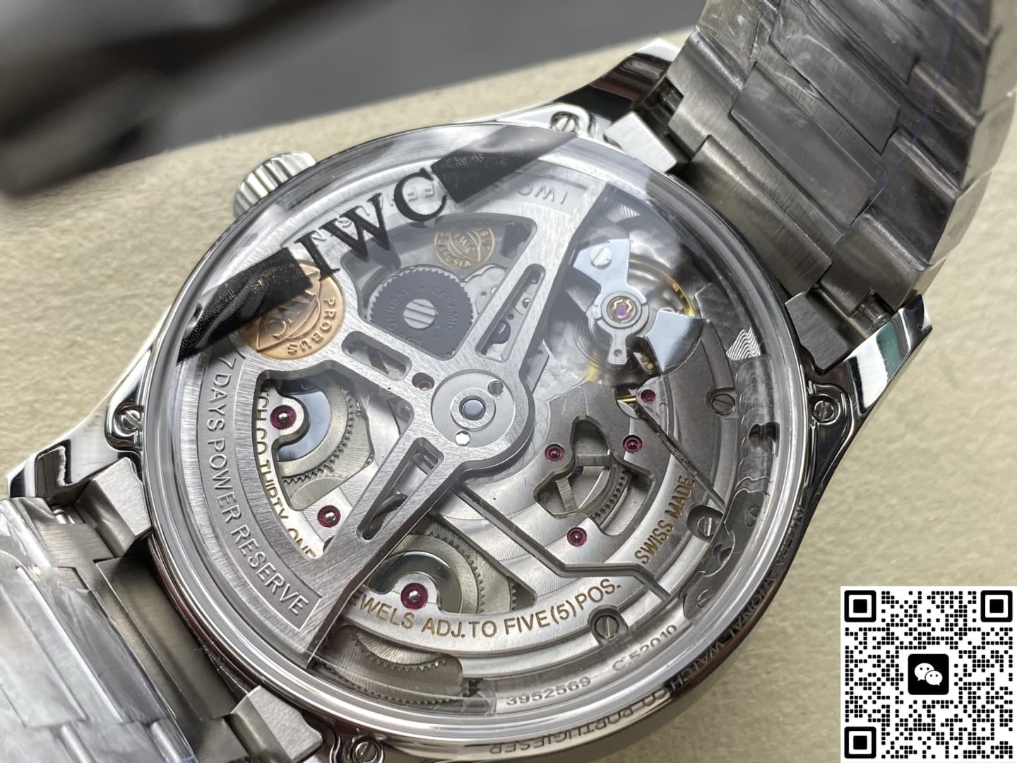 IWC Portugieser IW501704 APS Factory Silver Strap