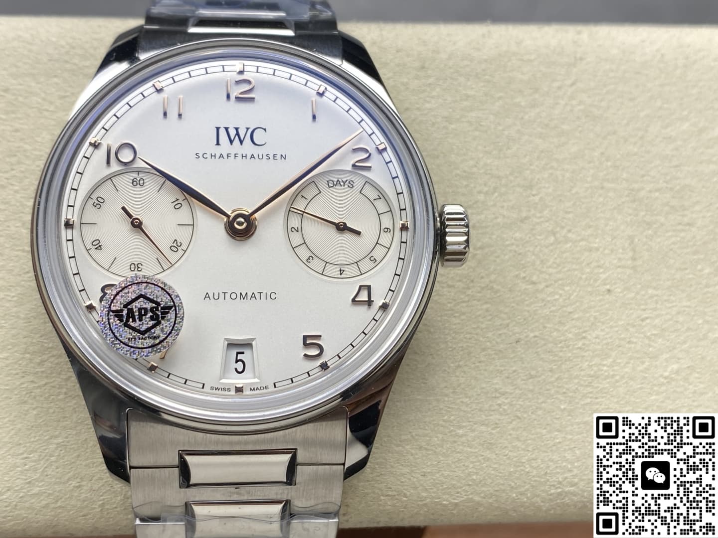 IWC Portugieser IW501701-01 APS Factory White Dial