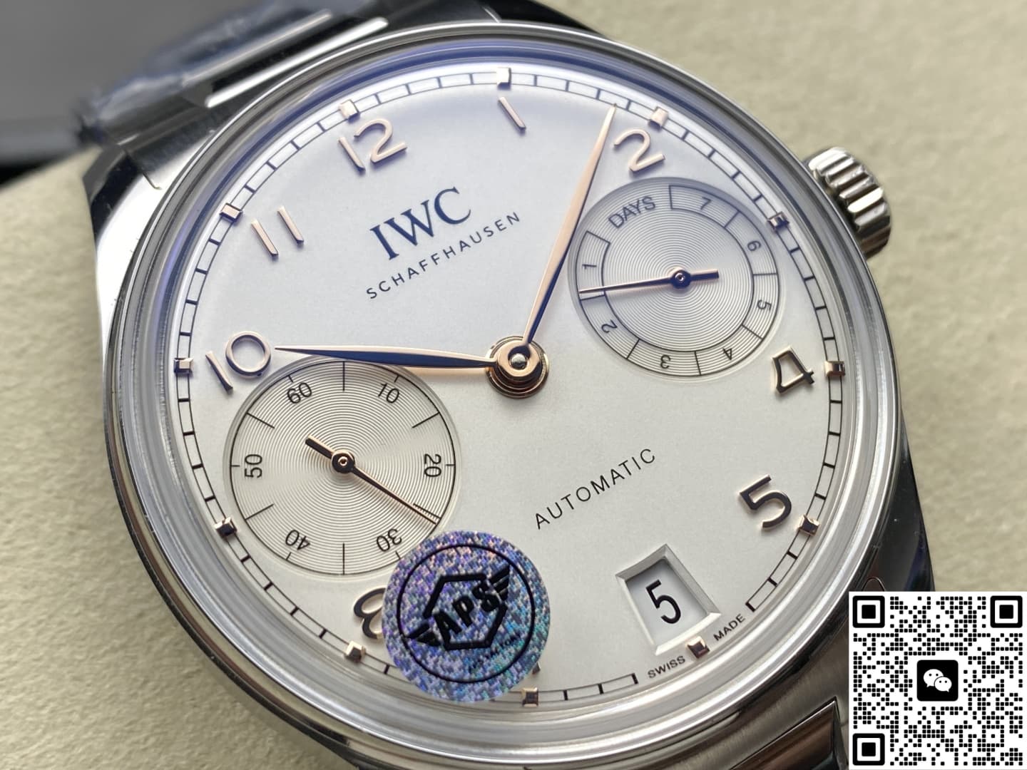 IWC Portugieser IW501701-01 APS Factory White Dial