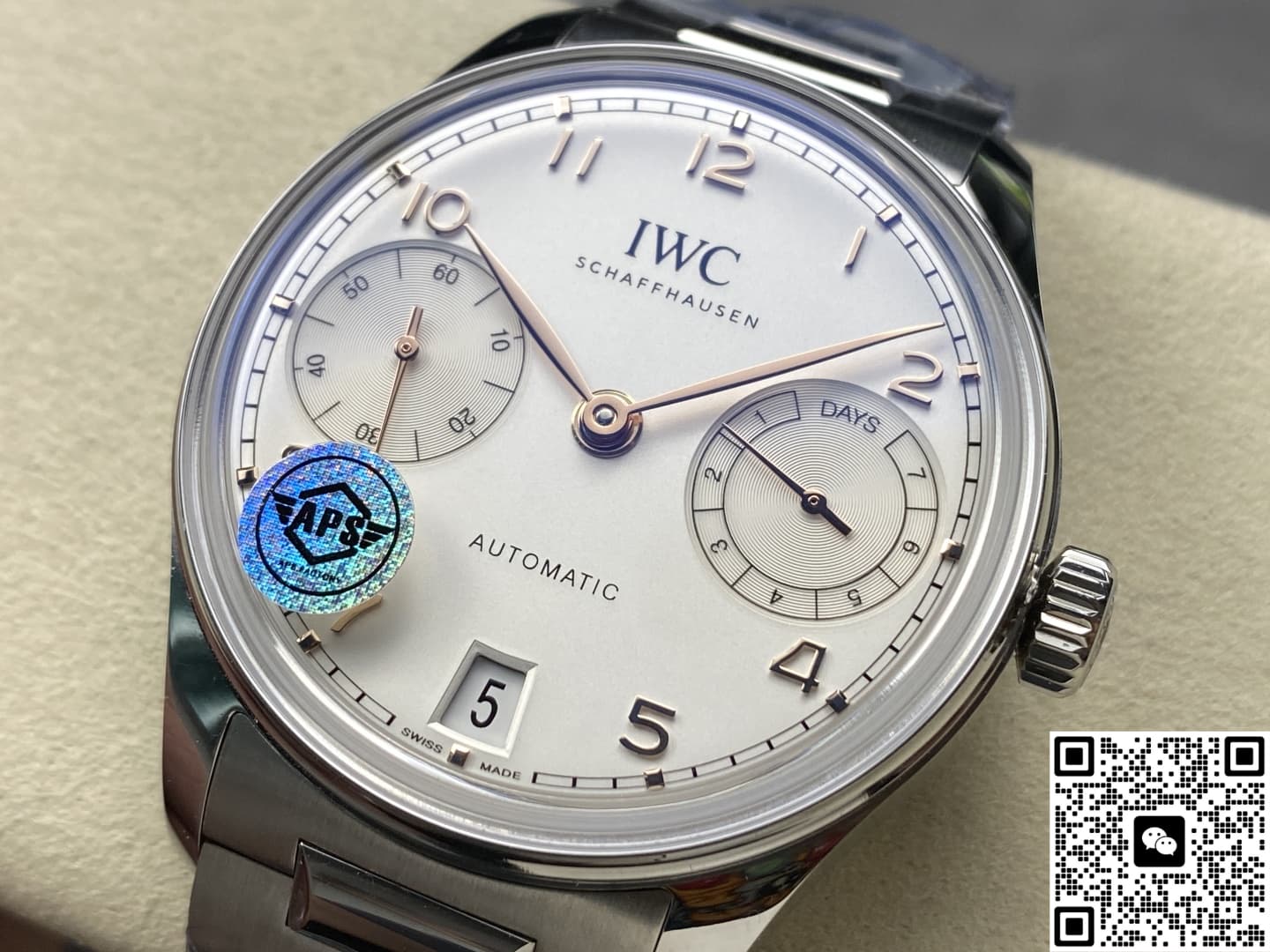 IWC Portugieser IW501701-01 APS Factory White Dial