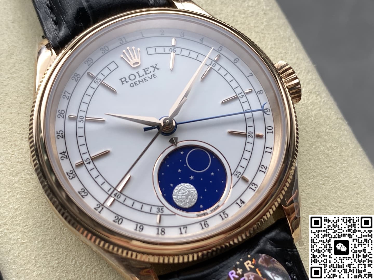 Rolex Cellini m50535-0002 R+ Factory Brown Strap