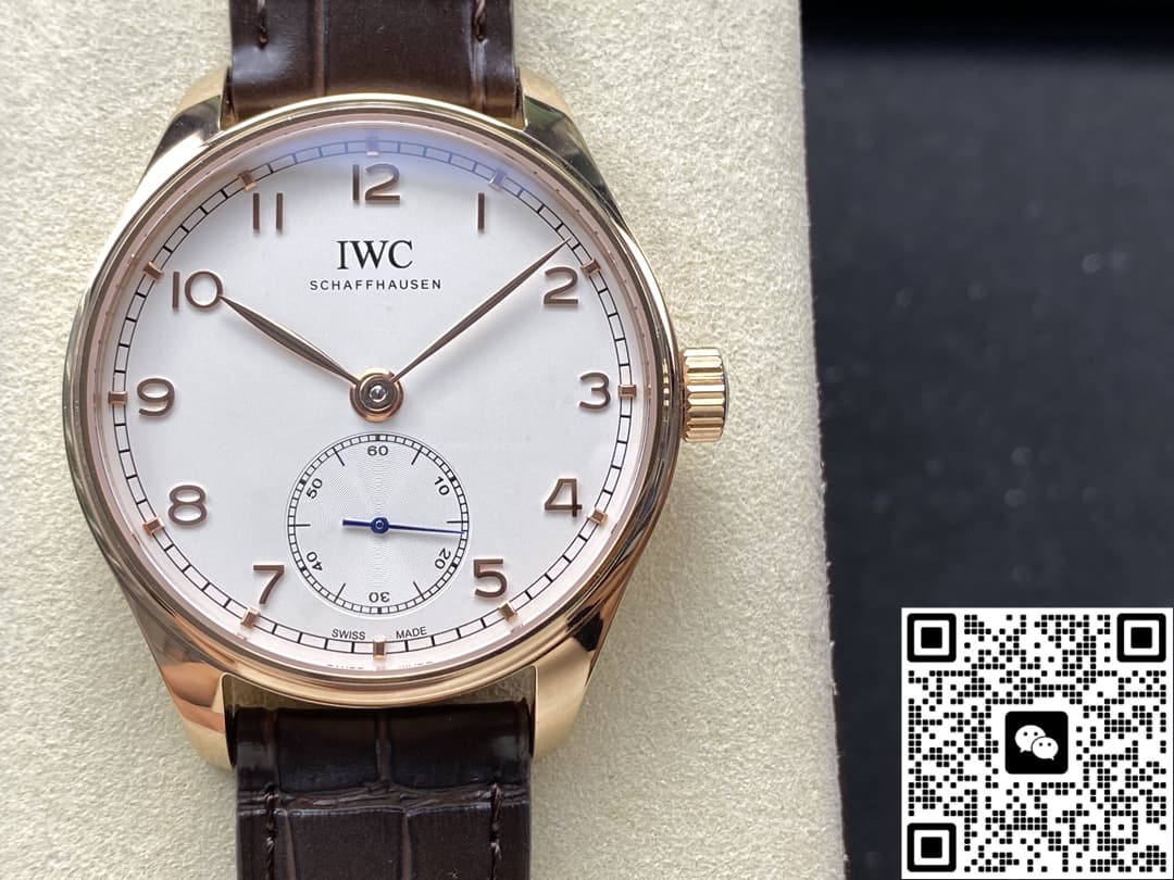 IWC Portugieser IW358404 GR Factory Dark Brown Strap