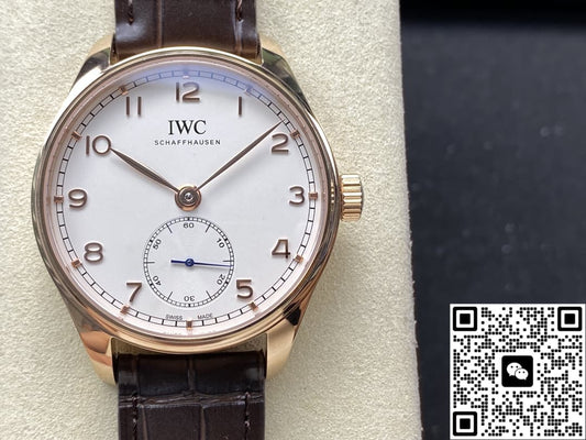 IWC Portugieser IW358404 GR Factory Dark Brown Strap