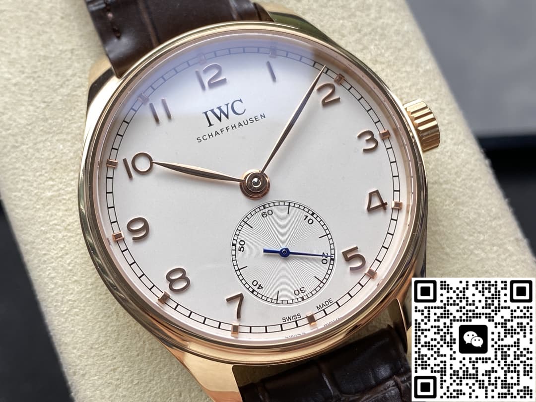 IWC Portugieser IW358404 GR Factory Dark Brown Strap