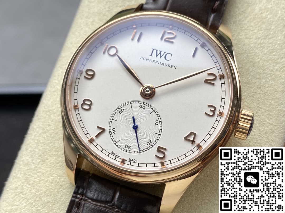 IWC Portugieser IW358404 GR Factory Dark Brown Strap
