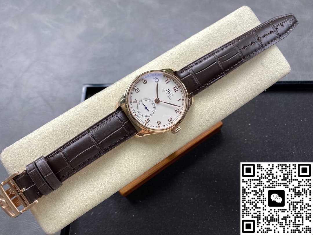 IWC Portugieser IW358404 GR Factory Dark Brown Strap