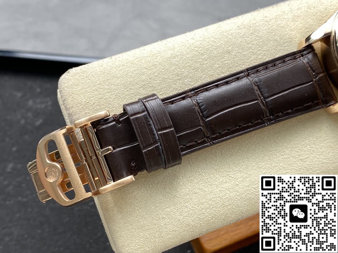 IWC Portugieser IW358404 GR Factory Dark Brown Strap