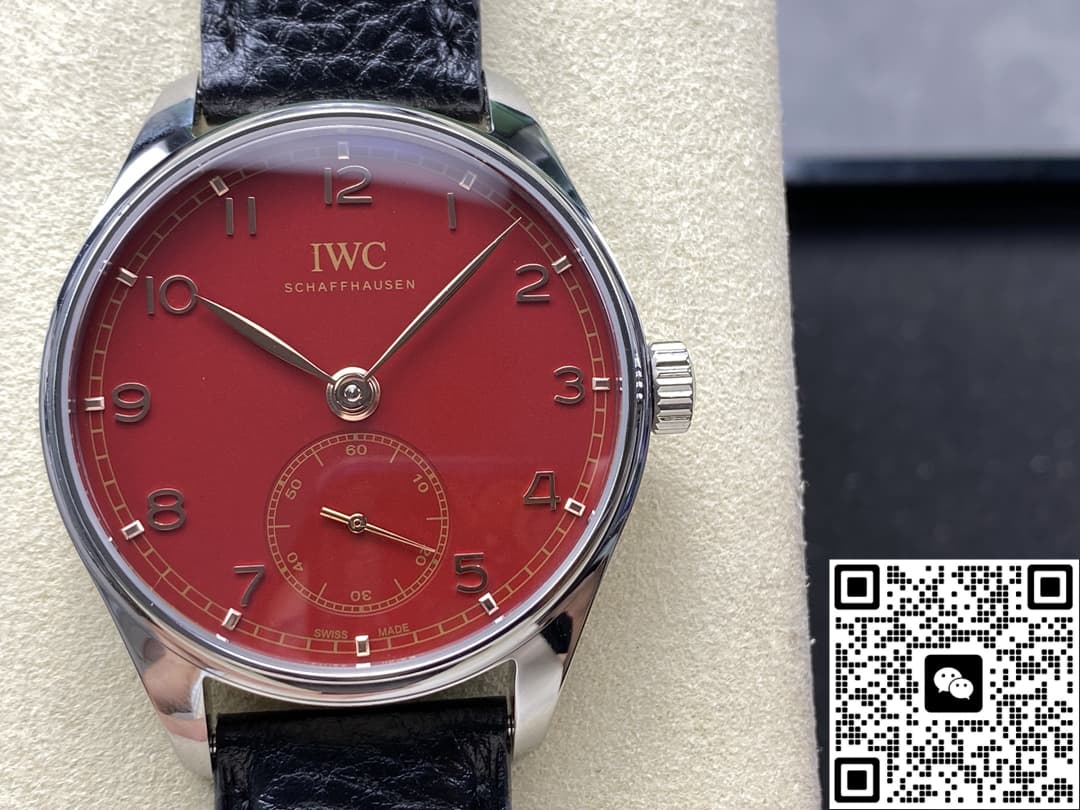 IWC Portugieser IW358315 GR Factory Burgundy Red Dial
