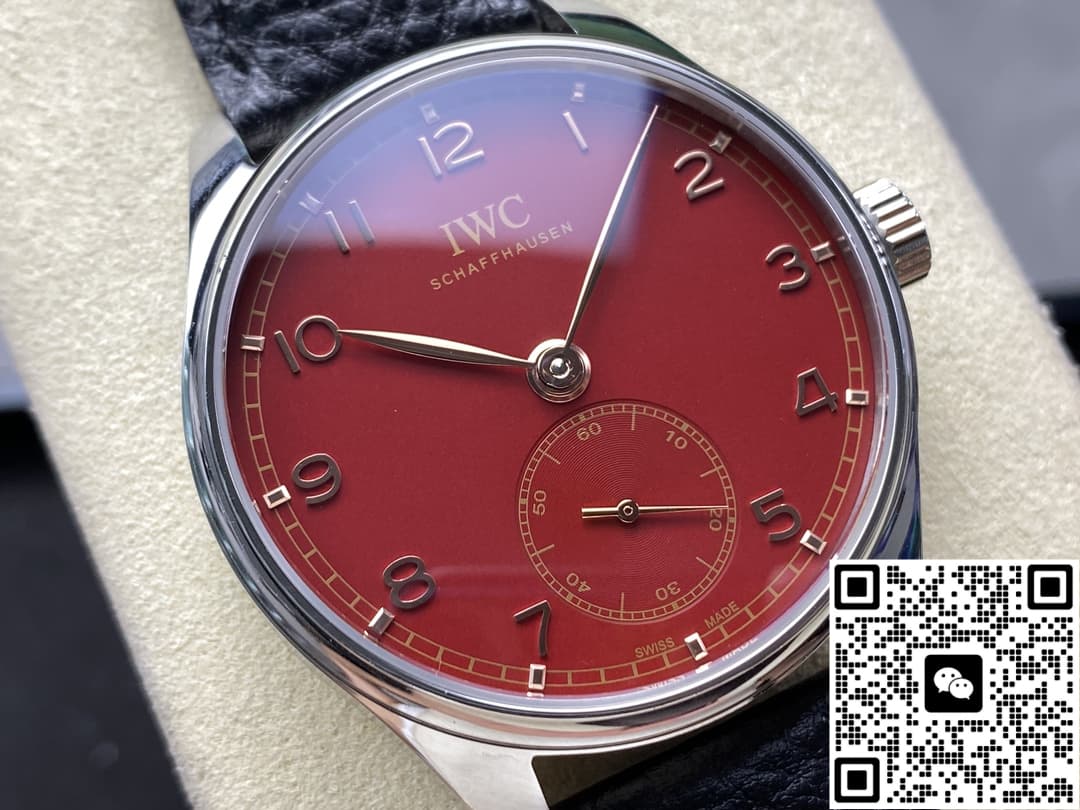 IWC Portugieser IW358315 GR Factory Burgundy Red Dial