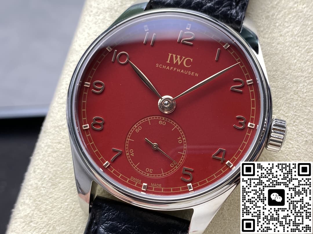 IWC Portugieser IW358315 GR Factory Burgundy Red Dial